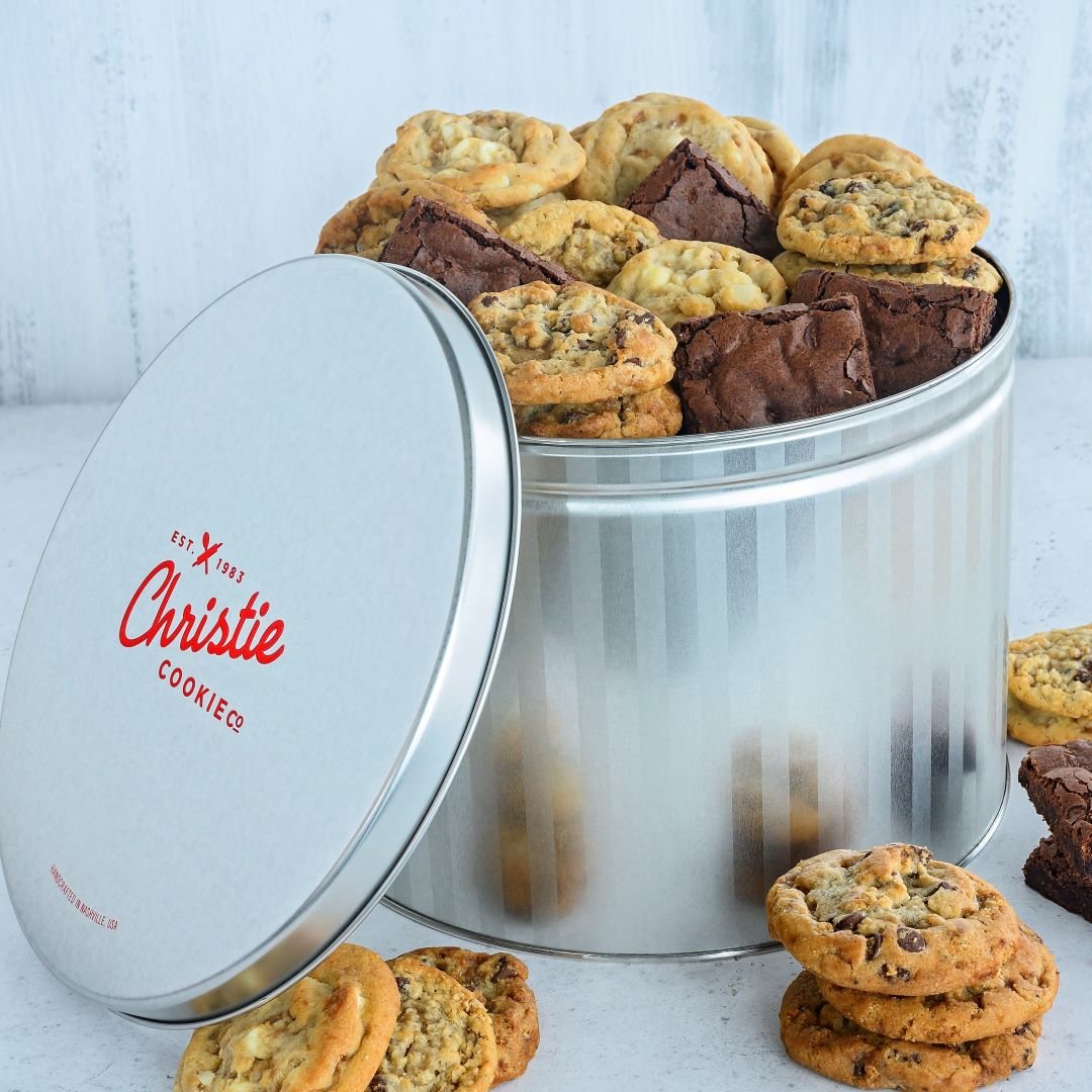 Extra Large Great 8 Cookie Gift Tin | The Christie Cookie Co.